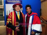 Shah Rukh Shah with his honorary doctorate in University of Bedfordshire on 10th July 2009 .jpg