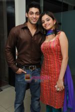 Ruslaan, Sheena at the Music launch of Tere Sang-A Kidult Love Story.jpg
