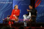 Aamir Khan meets Hillary Clinton in Xaviers College, Mumbai on 18th July 2009 (10).JPG