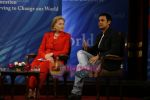 Aamir Khan meets Hillary Clinton in Xaviers College, Mumbai on 18th July 2009 (8).JPG