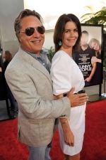 Don Johnson, Kelley Phleger at the LA Premiere of FUNNY PEOPLE on 20th July 2009 at ArcLight Hollywood, California.jpg