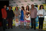 Ruslaan Mumtaz, Sridevi, Boney Kapoor, Sheena Shahabadi, Neena Gupta, Sushmita Mukherjee, Satish kaushik, Rajat Kapoor at the music Launch of Teree Sang in Cinemax, Mumbai on 27th July 2009 (2).JPG