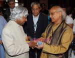 Abdul Kalam, Pandit Jasraj at musicians forum in Bandra Kurla Complex, Mumbai on 9th Aug 2009 (2).jpg