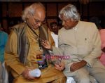 Abdul Kalam, Pandit Jasraj at musicians forum in Bandra Kurla Complex, Mumbai on 9th Aug 2009 (6).jpg