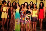 Jessy Randhawa, Carol Gracias, Shonali Nagrani, Shveta Salve, Pia Trivedi, Nauheed Cyrusi, Rupali Ganguli, Anushka Manchandani at the Launch of Khatron Ke Khiladi season 2 on 8th Aug 2009 ( (2).jpg