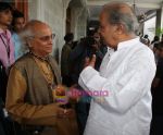 Pandit Jasraj at musicians forum in Bandra Kurla Complex, Mumbai on 9th Aug 2009 (7).jpg