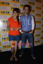 Genelia D Souza, Tusshar Kapoor promote Life Partner in INOX on 11th Aug 2009 (4).JPG