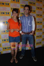 Genelia D Souza, Tusshar Kapoor promote Life Partner in INOX on 11th Aug 2009 (5).JPG