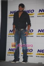 Harbhajan Singh announce Neo Cricket season in Taj Land_s End, Mumbai on 25th Aug 2009 (2).JPG