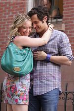 Hilary Duff and Penn Badgley On The Set Of GOSSIP GIRL in New York City on 26th August 2009 (19).jpg