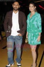 Praveen Dabbas, Preeti Jhangiani at Yeh Mera India premiere in Cinemax on 27th Aug 2009.jpg