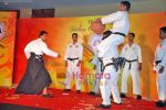Akshay Kumar honoured with a Katana and a sixth degree Black Belt in Kuyukai Gojuryu Karate in Novotel on 12th Oct 2009 (3).JPG