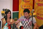Katrina Kaif, Ranbir Kapoor promote Ajab Prem ki Ghazab Kahani on Radio Mirchi in Mumbai on 2nd Nov 2009  (12).JPG