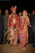 Shilpa Shetty and Raj Kundra Poses after their wedding on 22nd Nov 2009 (11).JPG