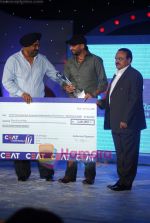 Harbhajan Singh at the Felicitation function for Stalwarts of International Cricket by CEAT Cricket Rating in Mumbai on 29th Nov 2009 (3).JPG