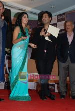 Katrina Kaif, Karan Johar at Cineblitz Gold issue launch in Taj Land_s End on 30th Nov 2009 (3).JPG