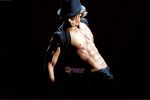 Shahid Kapoor_s 8 pac picture from film Chance Pe Dance.JPG