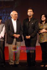 Yash Chopra, Karan Johar at YRF TV launch with Sony in Hyatt Regency on 22nd Dec 2009 (4).JPG