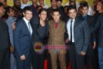 Aamir Khan, Sharman Joshi, Shahrukh Khan, Madhavan at 3 Idiots premiere in IMAX Wadala, Mumbai on 23rd Dec 2009 (2).JPG