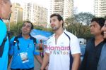 John Abraham promotes Mumbai Marathon in WTC on 15th Jan 2010 (23).JPG