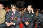 Amitabh Bachchan, Karan Johar at Stardust Awards on 17th Jan 2010 (2).JPG