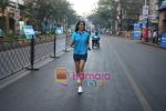 Genelia D Souza at SCMM marathon in Mumbai on 17th Jan 2010 (5).JPG