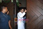Abhishek Bachchan on the occasion of his birthday snapped outside his home in Juhu on 5th Feb 2010 (7).JPG