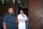 Abhishek Bachchan on the occasion of his birthday snapped outside his home in Juhu on 5th Feb 2010 (9).JPG