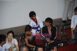 SRK with kids Aryan and Suhana at Maharastra State open Taekwondo competition in Nariman Point on 8th Feb 2010 (12).JPG