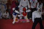 SRK with kids Aryan and Suhana at Maharastra State open Taekwondo competition in Nariman Point on 8th Feb 2010 (23).JPG
