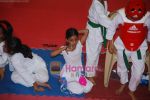 SRK with kids Aryan and Suhana at Maharastra State open Taekwondo competition in Nariman Point on 8th Feb 2010 (50).JPG