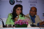 Queenie Dhody at Lakme fashion week press meet in Mumbai on 12th Feb 2010 (12).JPG