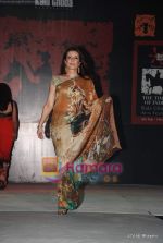 Model walks the ramp for designer Nisha Sagar show for Kalaghoda Festival in Kalaghoda on 13th Feb 2010 (12).JPG