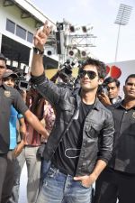 Shahid kapoor promotes Paathshala at a Charity Cricket match in Mumbai on 2nd March on 2010 (26).JPG