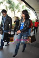 Ranbir Kapoor, Priyanka Chopra spotted at Mumbai airport back from New York on 6th March 2010 (34).JPG