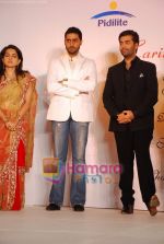 Abhishek Bachchan, Karan Johar, Shaina Nc at CPAA Shaina NC show presented by Pidilite in Lalit Hotel on 13th March 2010 (81).JPG