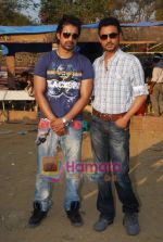Irrfan Khan, Rannvijay Singh of the sets of MTV Roadies in Andheri on 23rd March 2010 (9).JPG