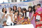 Femina Miss India Contestants A K Munshi Yojana_s school for mentally challenged children in C P Tank, Mumbai on 7th April 2010 (21).JPG