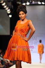Model walks the ramp for Nisha Sagar in Dubai Fashion Week 2010 on 10th April 2010 (39).JPG