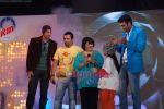 Saloni, Pravesh Rana, Vindu Dara Singh, Saroj Khan, Ahmed Khan at the launch of Colors Chak Doom Doom show in Taj Land_s End on 21st April 2010 (2).JPG