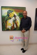 Madhusudan Kumar at the Rekha K Rana_s exhibition in MUmbai on 23rd April 2010.JPG