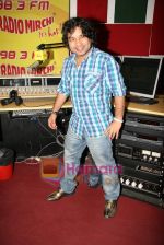 Kailash Kher at Radio Mirchi to launch new track Tere Liye in Lower Parel on 13th May 2010 (2).JPG