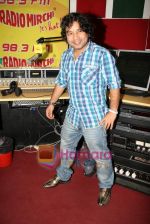 Kailash Kher at Radio Mirchi to launch new track Tere Liye in Lower Parel on 13th May 2010.JPG