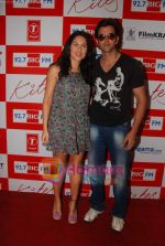 Hrithik Roshan and Barbara Mori at BIG FM Studios to greet the winners of Love Unlimited contest on 21st May 2010 (2).JPG