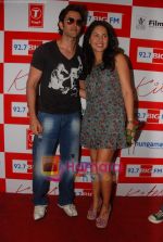 Hrithik Roshan and Barbara Mori at BIG FM Studios to greet the winners of Love Unlimited contest on 21st May 2010 (31).JPG