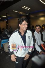 Shiamak Dawar leave for IIFA Srilanka in International Airport, Mumbai on 3rd June 2010 (3).JPG