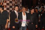 Ranbir Kapoor, Prakash Jha, Manoj Bajpai at Raajneeti Premiere in Big Cinemas, Wadala, Mumbai on 3rd June 2010 (2).JPG
