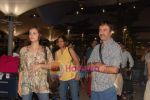 Dia Mirza arrive back from IIFA in Mumbai Airport on 6th June 2010 (78).JPG