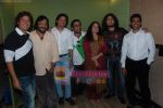 Aadesh Shrivastav, Roop Kumar Rathod, Shaan, Kunal Ganjawala, Vijeyta Pandit, Sonu Nigam at the Song recording of first 3D film Bo Mamo with ten singer in Aadersh Shrivastava studio, Juhu on 4th Aug 2 (7).JPG