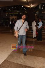 Arbaaz Khan snapped after music launch in Delhi in Airport on 7th Aug 2010 (4).JPG
